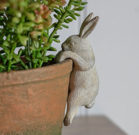 Hare Plant Pot Hanger Ornament