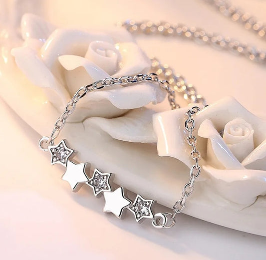Star Pendant Clavicle Chain Necklace