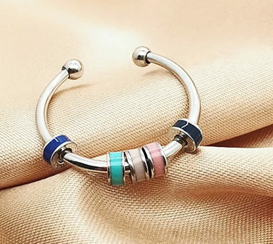 Colourful Fidget Ring