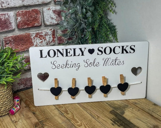 Lonely Socks Plaque