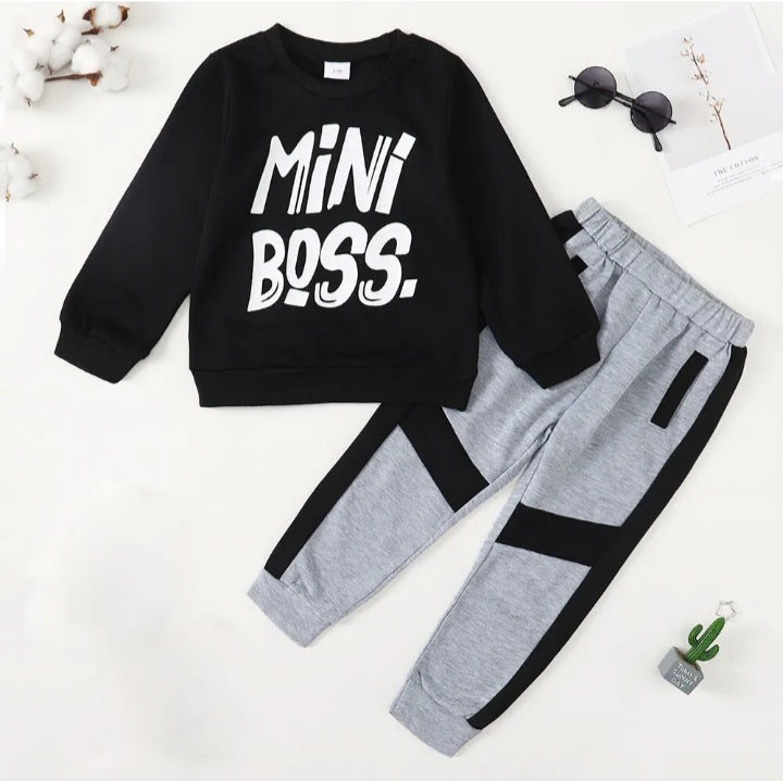 Boys Mini Boss Tracksuit