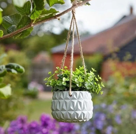 Artificial Hanging Basket Plant