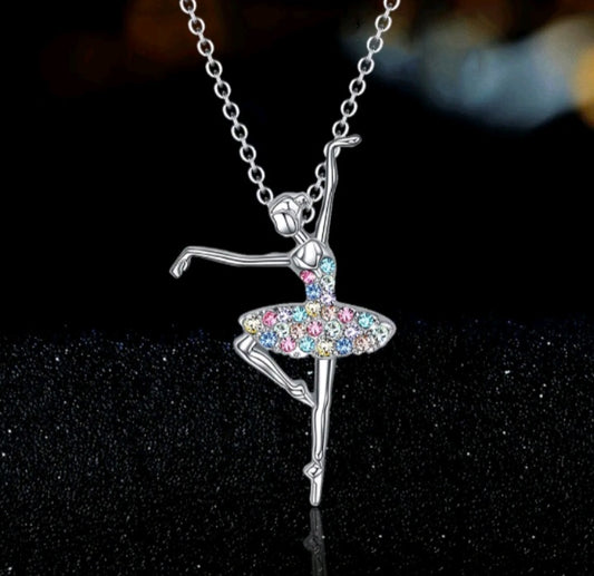 Ballet Girl Necklace