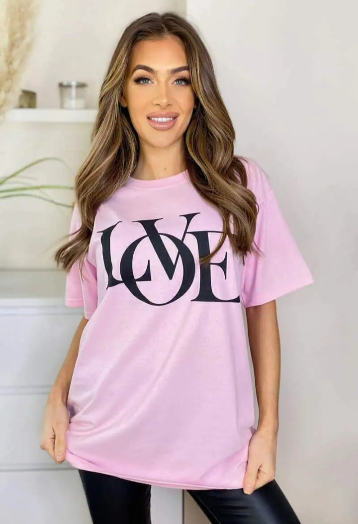 LOVE Oversized T Shirt
