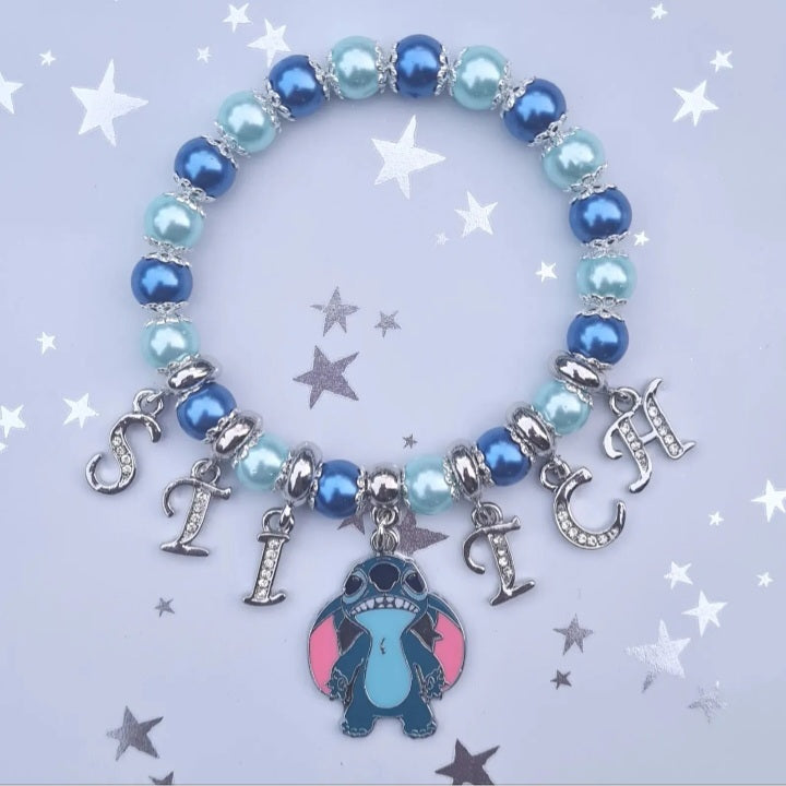 Blue Character Bracelet