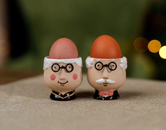 2pc Grandparent Egg Cup Holders