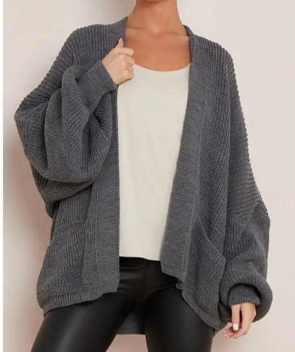 Women's Chunky Knitted Cardigan