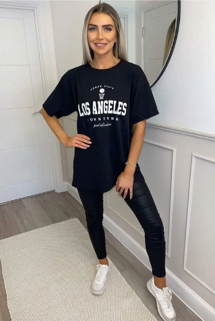 Los Angeles Oversized T Shirt